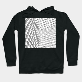 Seni Lawal truncated cuboctahedron mesh cube Hoodie